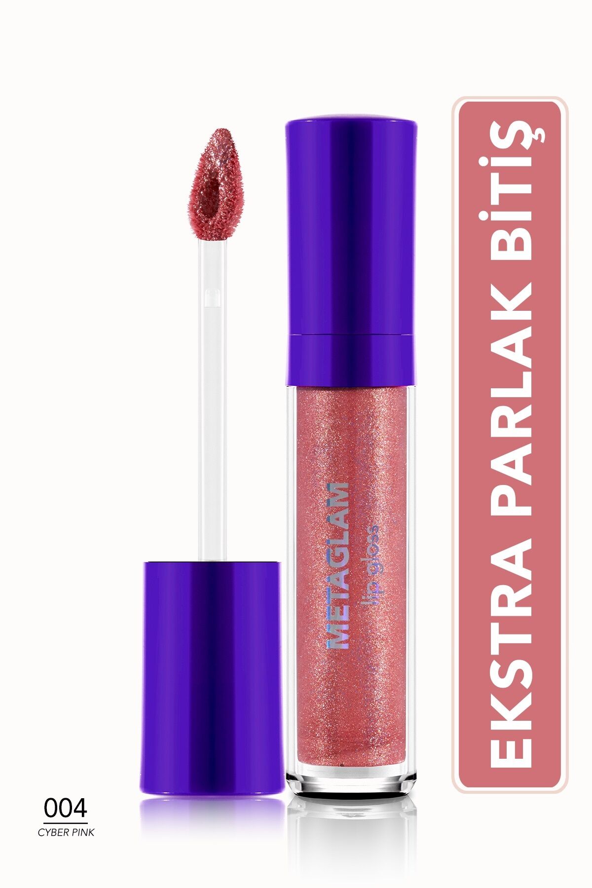 Flormar Metaglam Dudak Parlatıcısı - 004 Cyber Pınk