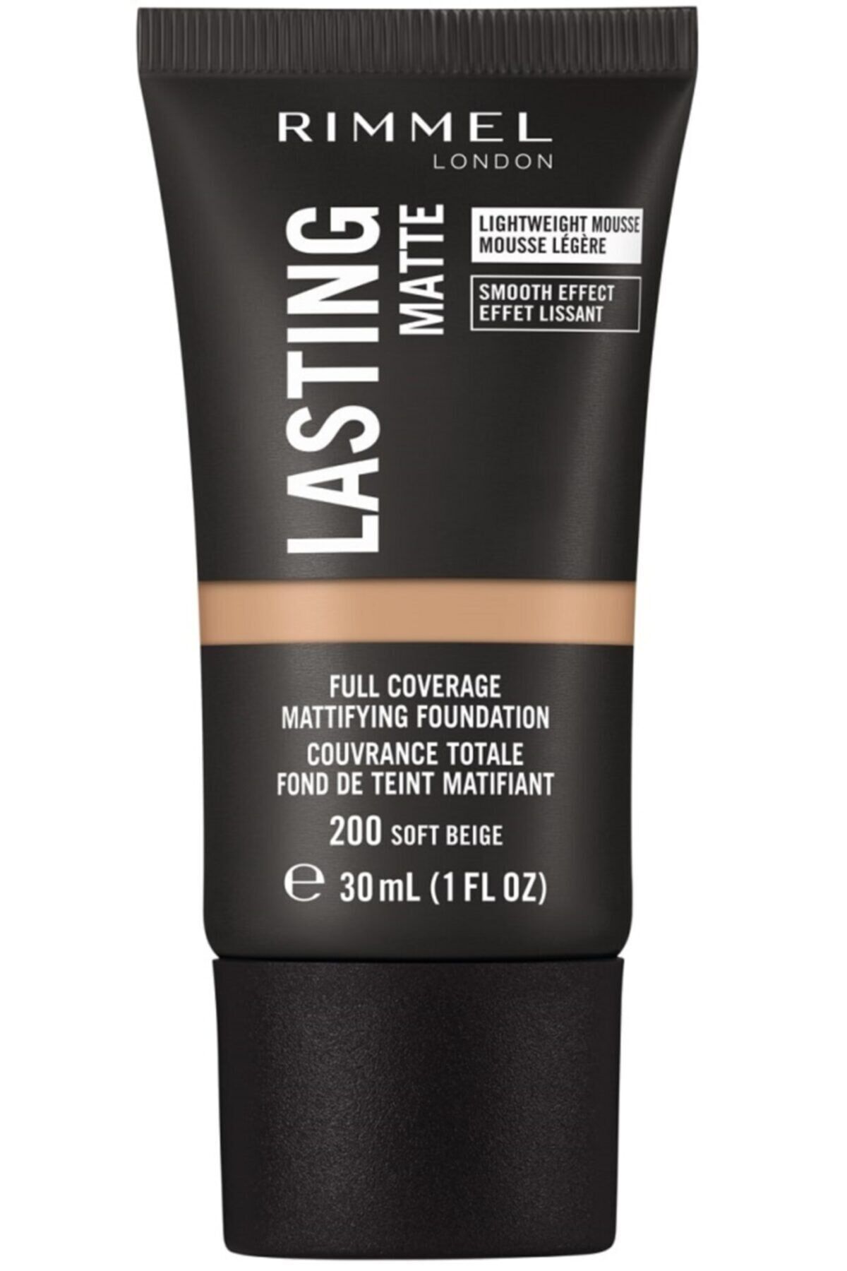 Rimmel London Kalıcı Mat Fondöten - 200 Soft Beige