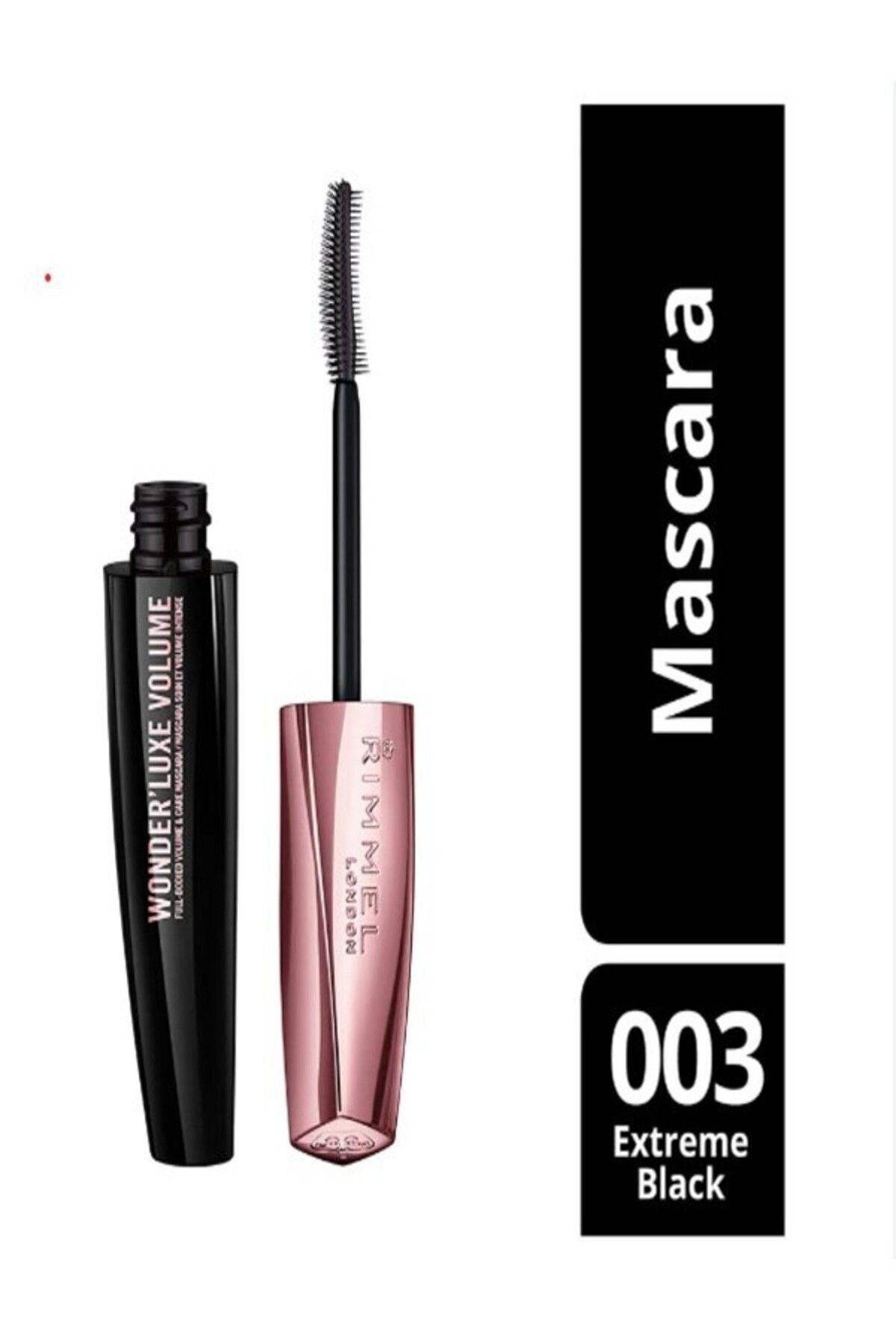 Siyah Maskara -Wonder'luxe Volume Mascara Full-bodied Volume&Care Mascara 003 Extreme Black 30122567